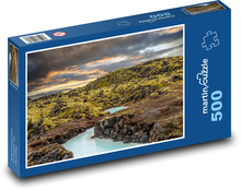 Nature in Iceland Puzzle of 500 pieces - 46 x 30 cm 