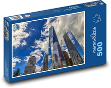 Mrakodrapy na Manhattane, USA Puzzle 500 dielikov - 46 x 30 cm 