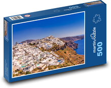 Řecko - Santorini Puzzle 500 dílků - 46 x 30 cm