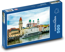 Německo - Pasov Puzzle 500 dílků - 46 x 30 cm
