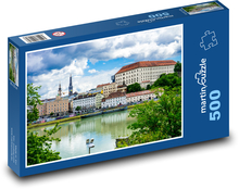 Linz - Rakúsko Puzzle 500 dielikov - 46 x 30 cm 