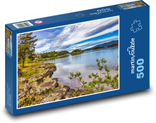 See in Norwegen Puzzle 500 Teile - 46 x 30 cm