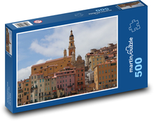 Talianska stredomorská architektúra Puzzle 500 dielikov - 46 x 30 cm 