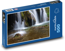 Wodospad leśny Puzzle 500 elementów - 46x30 cm