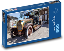 Stary samochód, weteran Puzzle 500 elementów - 46x30 cm