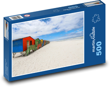 Strandhäuser in Südafrika Puzzle 500 Teile - 46 x 30 cm