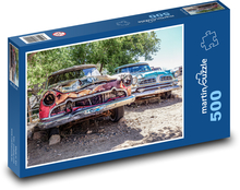 Car wrecks - old cars Puzzle of 500 pieces - 46 x 30 cm