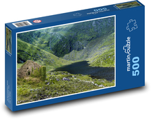 Berglandschaft mit See Puzzle 500 Teile - 46 x 30 cm
