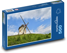 Větrný mlýn Puzzle 500 dílků - 46 x 30 cm