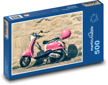 Rosa Roller Puzzle 500 Teile - 46 x 30 cm