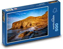 Zlaté útesy u moře Puzzle 500 dílků - 46 x 30 cm