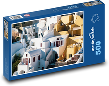 Řecko - Santorini Puzzle 500 dílků - 46 x 30 cm