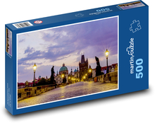 Prag - Karlsbrücke Puzzle 500 Teile - 46 x 30 cm