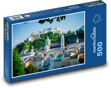 Rakúsko - Salzburg Puzzle 500 dielikov - 46 x 30 cm 