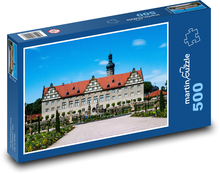 Německo - zámek Weikersheim Puzzle 500 dílků - 46 x 30 cm