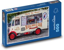 Liverpool - zmrzlinářský vůz Puzzle 500 dílků - 46 x 30 cm