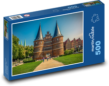 Lübeck - Holstein Gates Puzzle of 500 pieces - 46 x 30 cm 