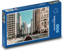 USA - Chicago Puzzle 500 dílků - 46 x 30 cm