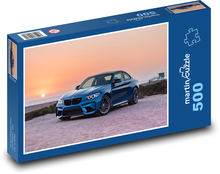 Sports car at sunset Puzzle of 500 pieces - 46 x 30 cm