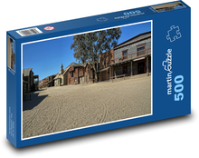 Western - die Stadt Puzzle 500 Teile - 46 x 30 cm