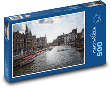 Holandsko - Amsterdam Puzzle 500 dielikov - 46 x 30 cm 