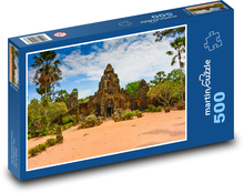 Kambodža - Ta Prohm Puzzle 500 dielikov - 46 x 30 cm 