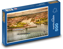 Německo - Koblenz Puzzle 500 dílků - 46 x 30 cm