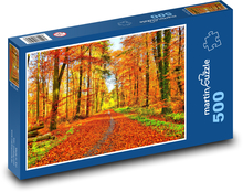 Podzimní příroda Puzzle 500 dílků - 46 x 30 cm