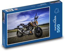 Sportovní motocykl na silnici Puzzle 500 dílků - 46 x 30 cm