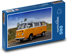 Autobus retro Puzzle 500 elementów - 46x30 cm