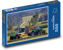 Zbiór na polu Puzzle 500 elementów - 46x30 cm