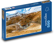 Sopka na Islande Puzzle 500 dielikov - 46 x 30 cm 
