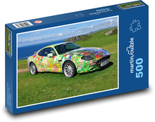 Car - Aston Martin Puzzle of 500 pieces - 46 x 30 cm 