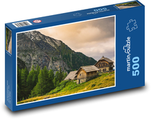 Rakousko - Korutany Puzzle 500 dílků - 46 x 30 cm