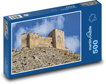 Burg - Ruinen Puzzle 500 Teile - 46 x 30 cm