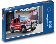 Mercedes - Hasičské auto Puzzle 500 dielikov - 46 x 30 cm 
