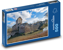 Hrad, zřícenina Puzzle 500 dílků - 46 x 30 cm