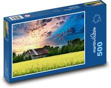 Vidiecka krajina Puzzle 500 dielikov - 46 x 30 cm 