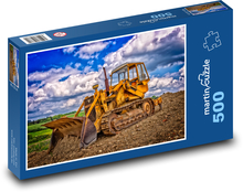 Bulldozer, Baumaschinen Puzzle 500 Teile - 46 x 30 cm