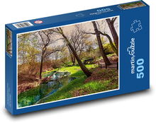 Naturalny park Puzzle 500 elementów - 46x30 cm