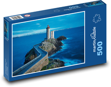 Maják na útesu Puzzle 500 - 46x30 cm