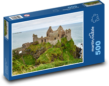 Írsko - hrad Dunluce Puzzle 500 dielikov - 46 x 30 cm 