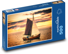 Segelboot, Meer Puzzle 500 Teile - 46 x 30 cm