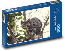 Cat Puzzle of 500 pieces - 46 x 30 cm 