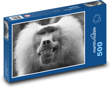 Laughing monkey Puzzle of 500 pieces - 46 x 30 cm 