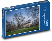 Zima, park Puzzle 500 dielikov - 46 x 30 cm 