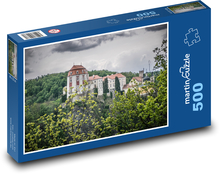 Schloss Vranov nad Dyjí Puzzle 500 Teile - 46 x 30 cm