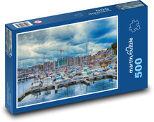 Marina, přístav Puzzle 500 dílků - 46 x 30 cm