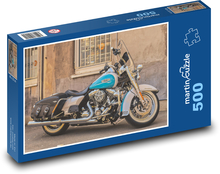 Motorbike on the street Puzzle of 500 pieces - 46 x 30 cm 