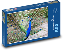 peafowl Puzzle of 500 pieces - 46 x 30 cm 